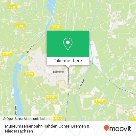 Museumseisenbahn Rahden-Uchte Karte