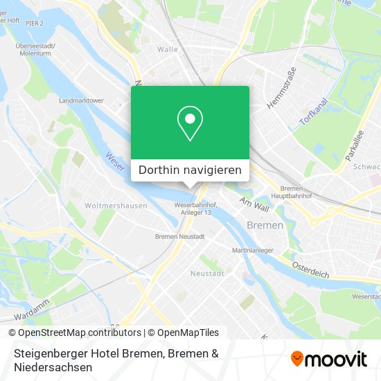 Steigenberger Hotel Bremen Karte