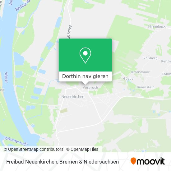 Freibad Neuenkirchen Karte
