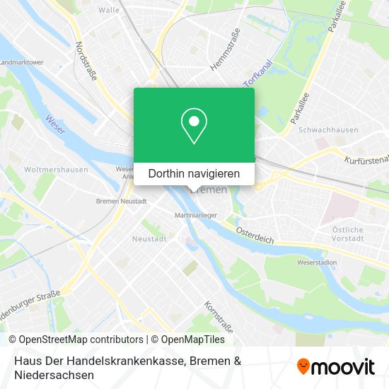 Haus Der Handelskrankenkasse Karte