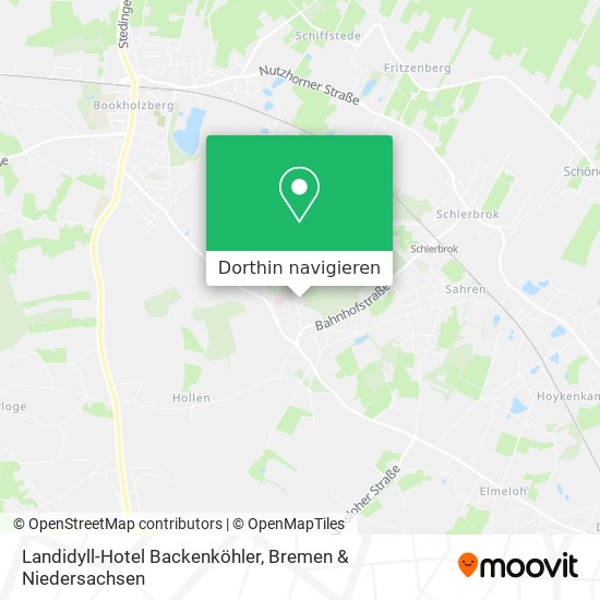 Landidyll-Hotel Backenköhler Karte