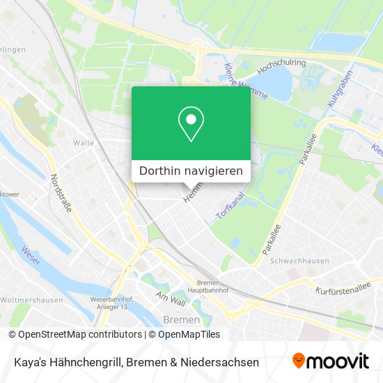Kaya's Hähnchengrill Karte