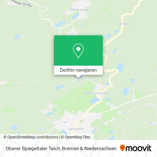 Oberer Spiegeltaler Teich Karte
