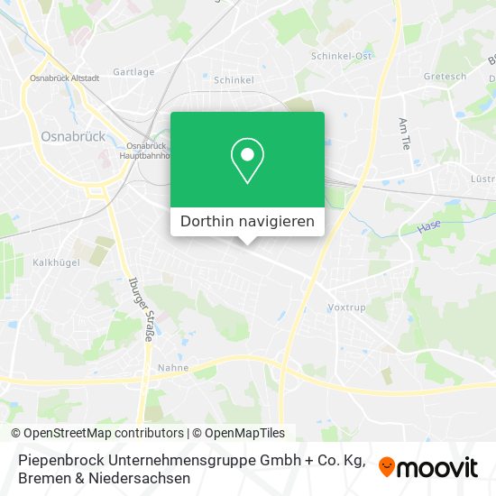 Piepenbrock Unternehmensgruppe Gmbh + Co. Kg Karte