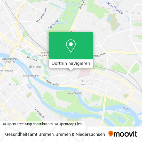 Gesundheitsamt Bremen Karte