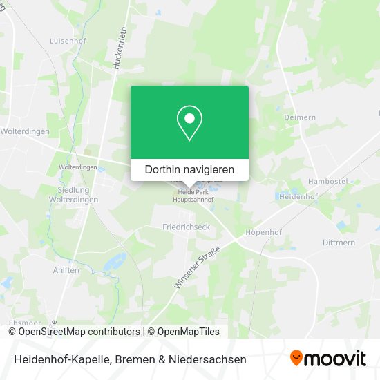 Heidenhof-Kapelle Karte