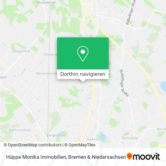 Hüppe Monika Immobilien Karte