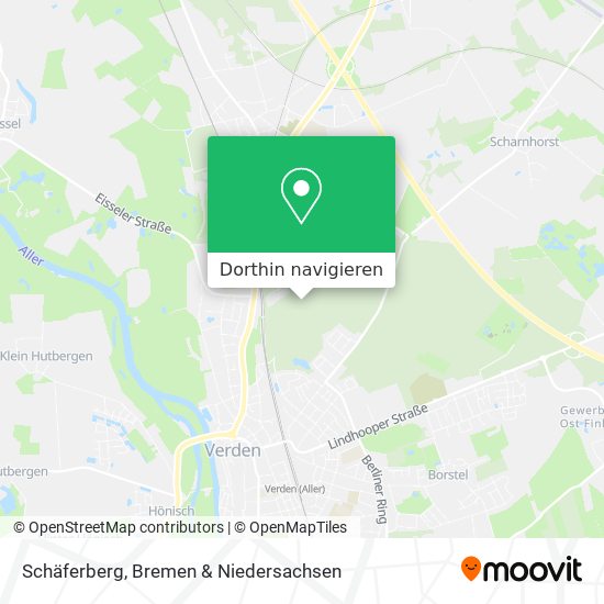 Schäferberg Karte