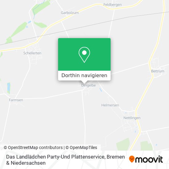Das Landlädchen Party-Und Plattenservice Karte