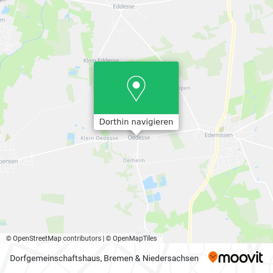 Dorfgemeinschaftshaus Karte