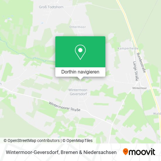 Wintermoor-Geversdorf Karte