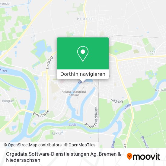 Orgadata Software-Dienstleistungen Ag Karte