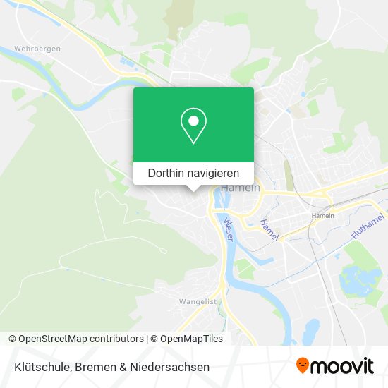 Klütschule Karte