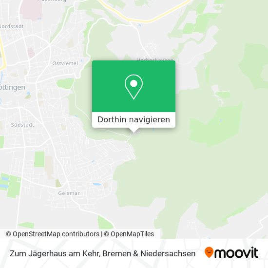 Zum Jägerhaus am Kehr Karte