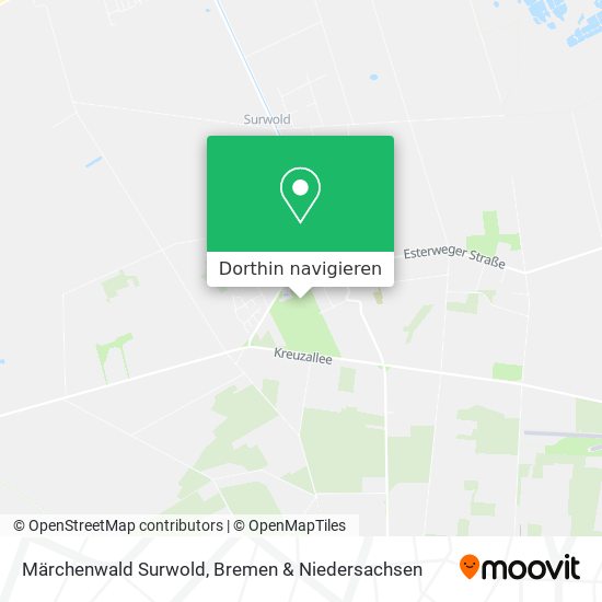 Märchenwald Surwold Karte