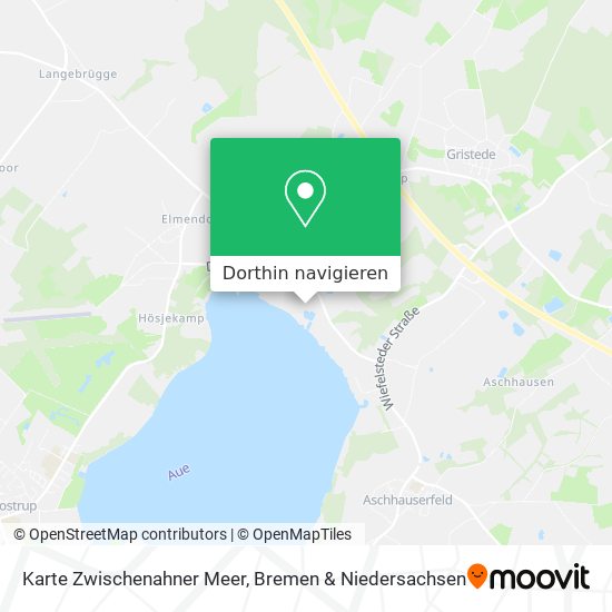 Karte Zwischenahner Meer Karte