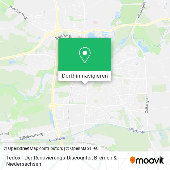 Tedox - Der Renovierungs-Discounter Karte