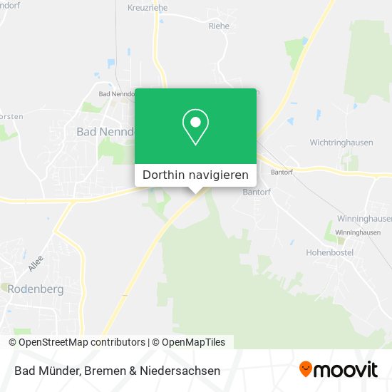 Bad Münder Karte