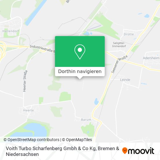 Voith Turbo Scharfenberg Gmbh & Co Kg Karte