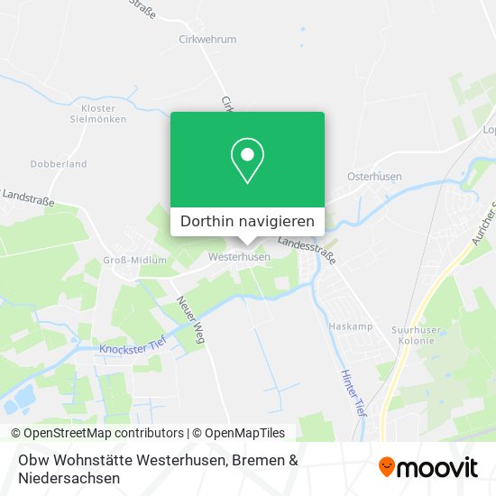 Obw Wohnstätte Westerhusen Karte