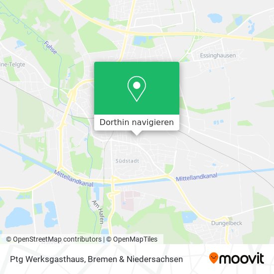 Ptg Werksgasthaus Karte