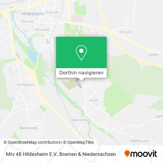 Mtv 48 Hildesheim E.V. Karte