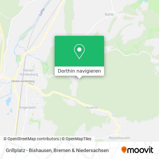 Grillplatz - Bishausen Karte