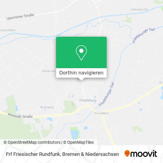 Frf Friesischer Rundfunk Karte