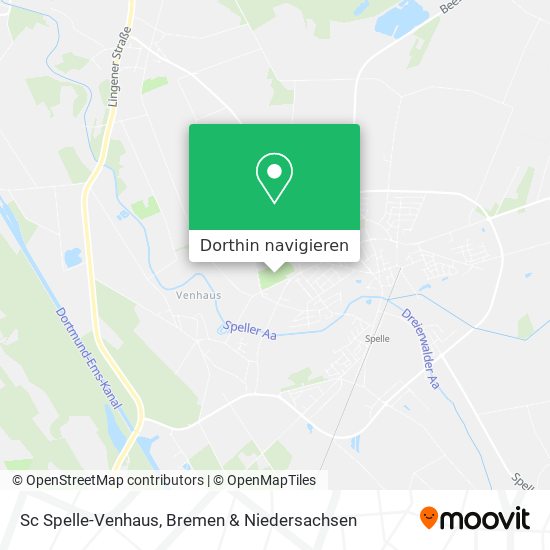Sc Spelle-Venhaus Karte