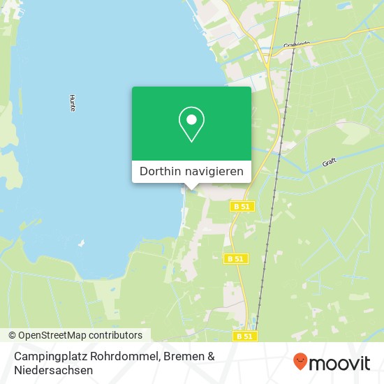 Campingplatz Rohrdommel Karte