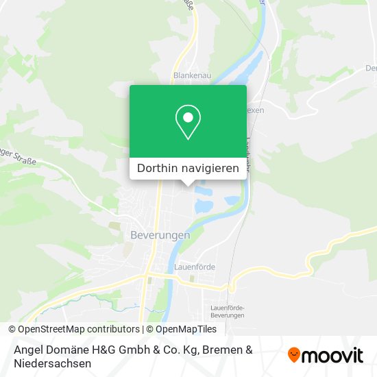 Angel Domäne H&G Gmbh & Co. Kg Karte