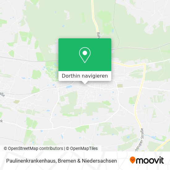 Paulinenkrankenhaus Karte