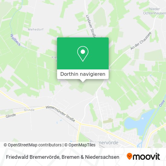 Friedwald Bremervörde Karte