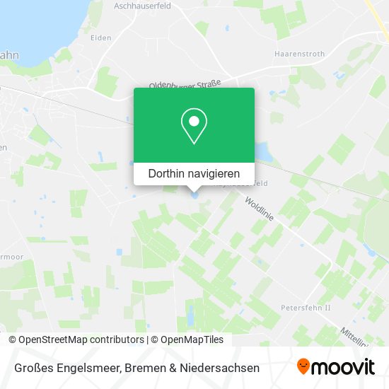 Großes Engelsmeer Karte