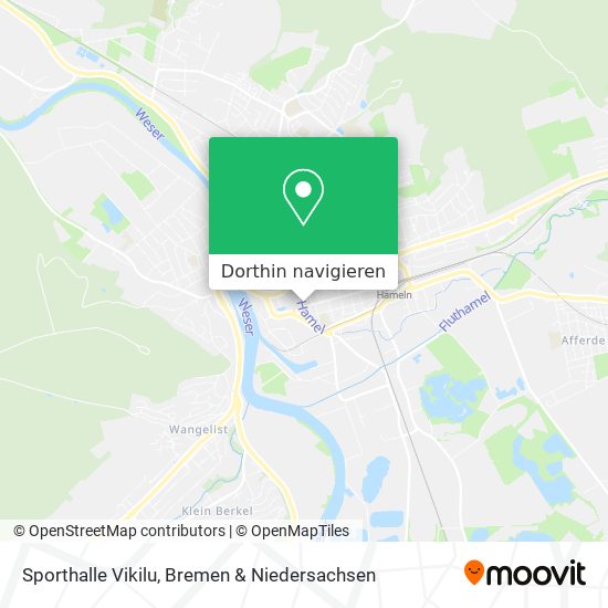 Sporthalle Vikilu Karte