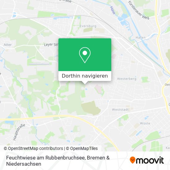 Feuchtwiese am Rubbenbruchsee Karte