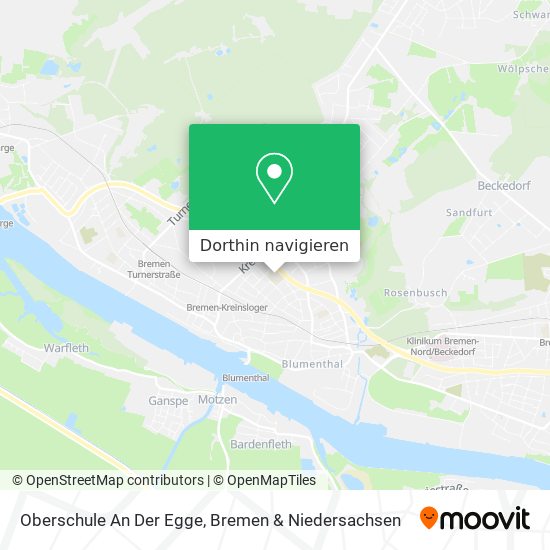 Oberschule An Der Egge Karte