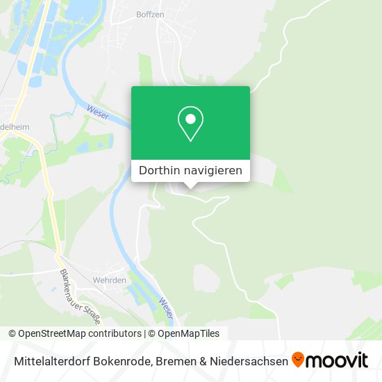 Mittelalterdorf Bokenrode Karte