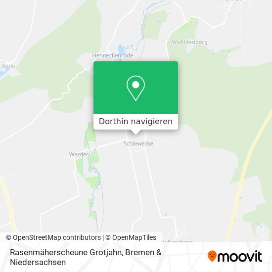 Rasenmäherscheune Grotjahn Karte