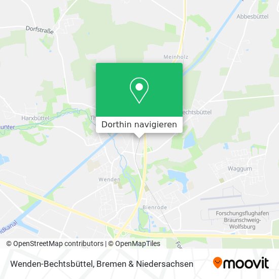 Wenden-Bechtsbüttel Karte