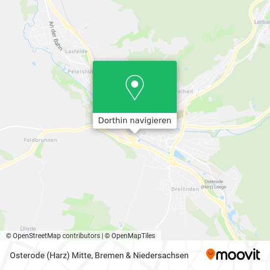 Osterode (Harz) Mitte Karte