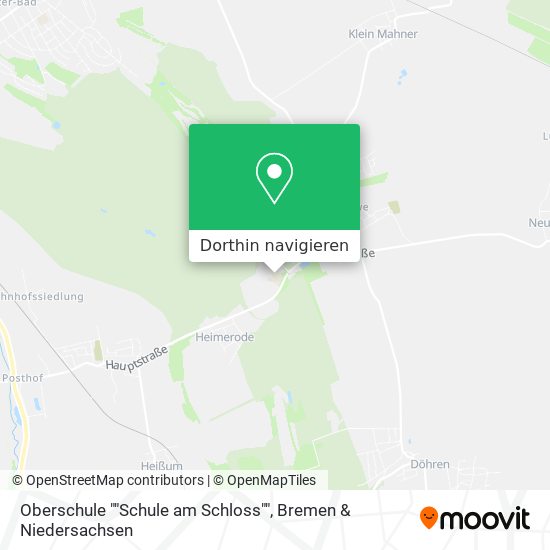 Oberschule ""Schule am Schloss"" Karte