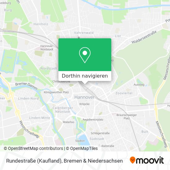 Rundestraße (Kaufland) Karte