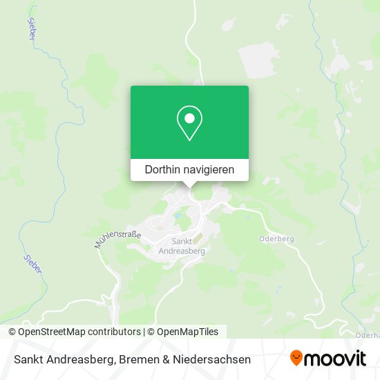Sankt Andreasberg Karte