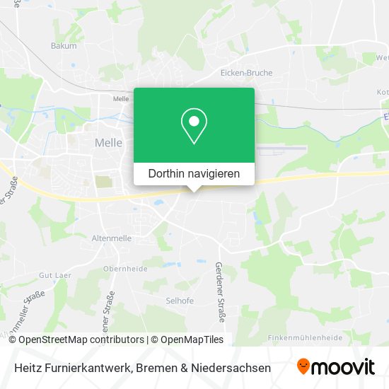 Heitz Furnierkantwerk Karte