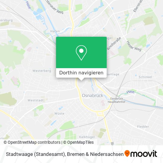 Stadtwaage (Standesamt) Karte