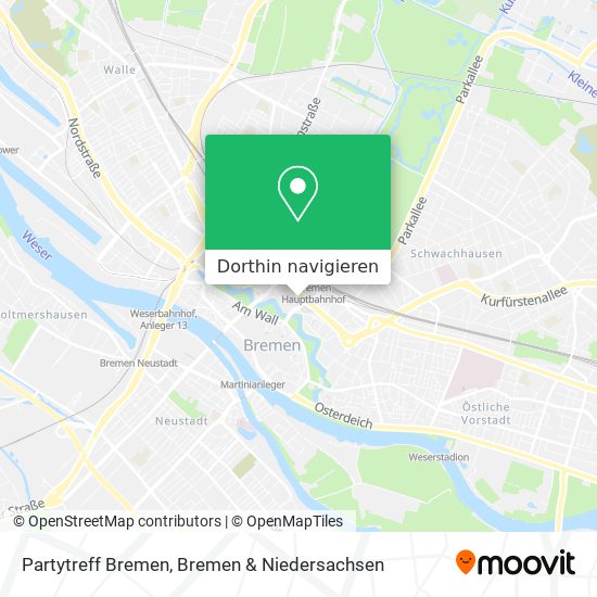 Partytreff Bremen Karte