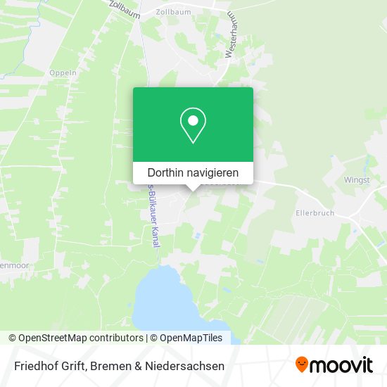 Friedhof Grift Karte
