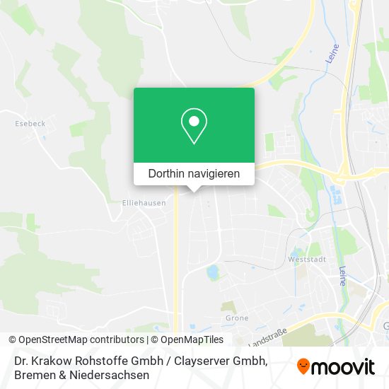 Dr. Krakow Rohstoffe Gmbh / Clayserver Gmbh Karte