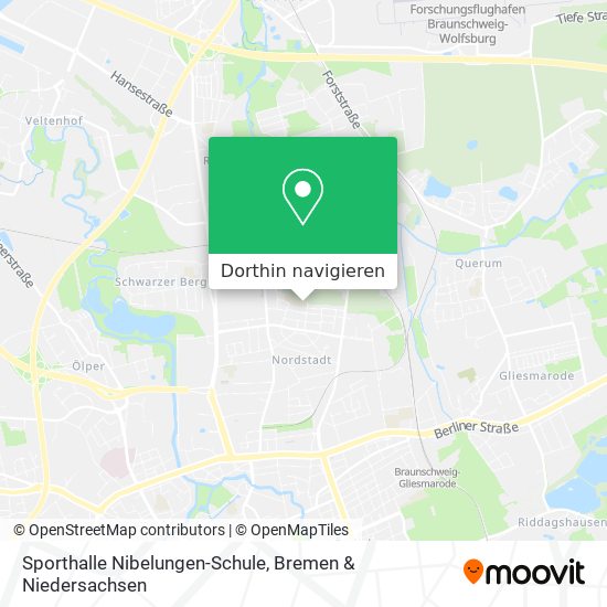 Sporthalle Nibelungen-Schule Karte
